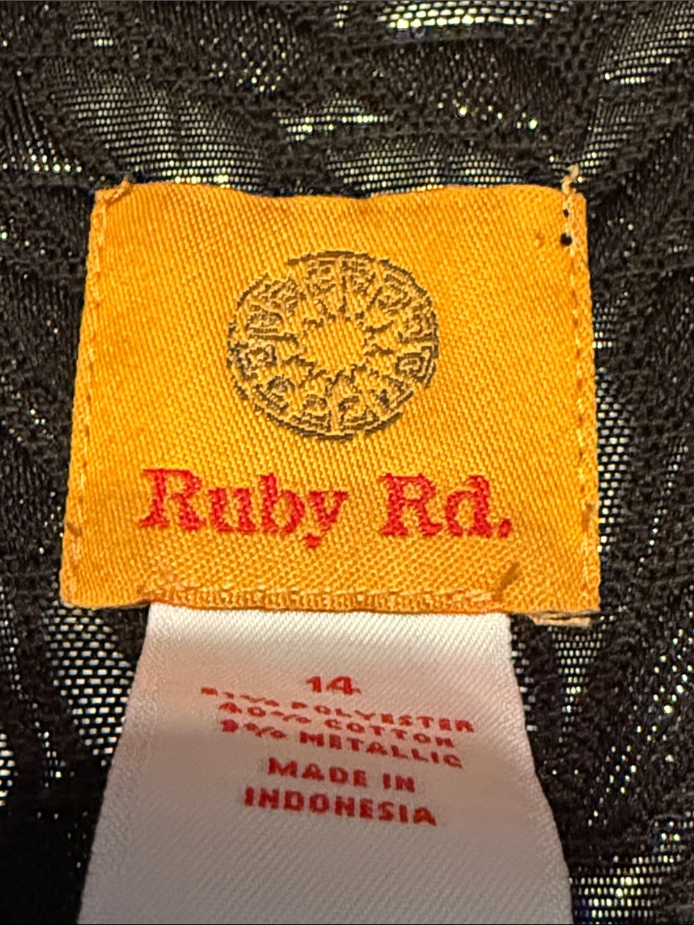 Ruby Rd. Black Quilted Floral-Texture Jacket - Picture 2 of 9